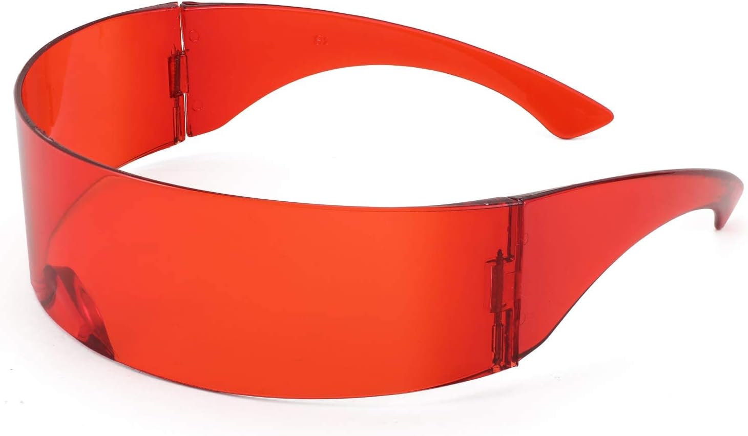 FEISEDY 80s Futuristic Cyclops Cyber Visor Sunglasses Men Women Punk Style Cosplay B2740